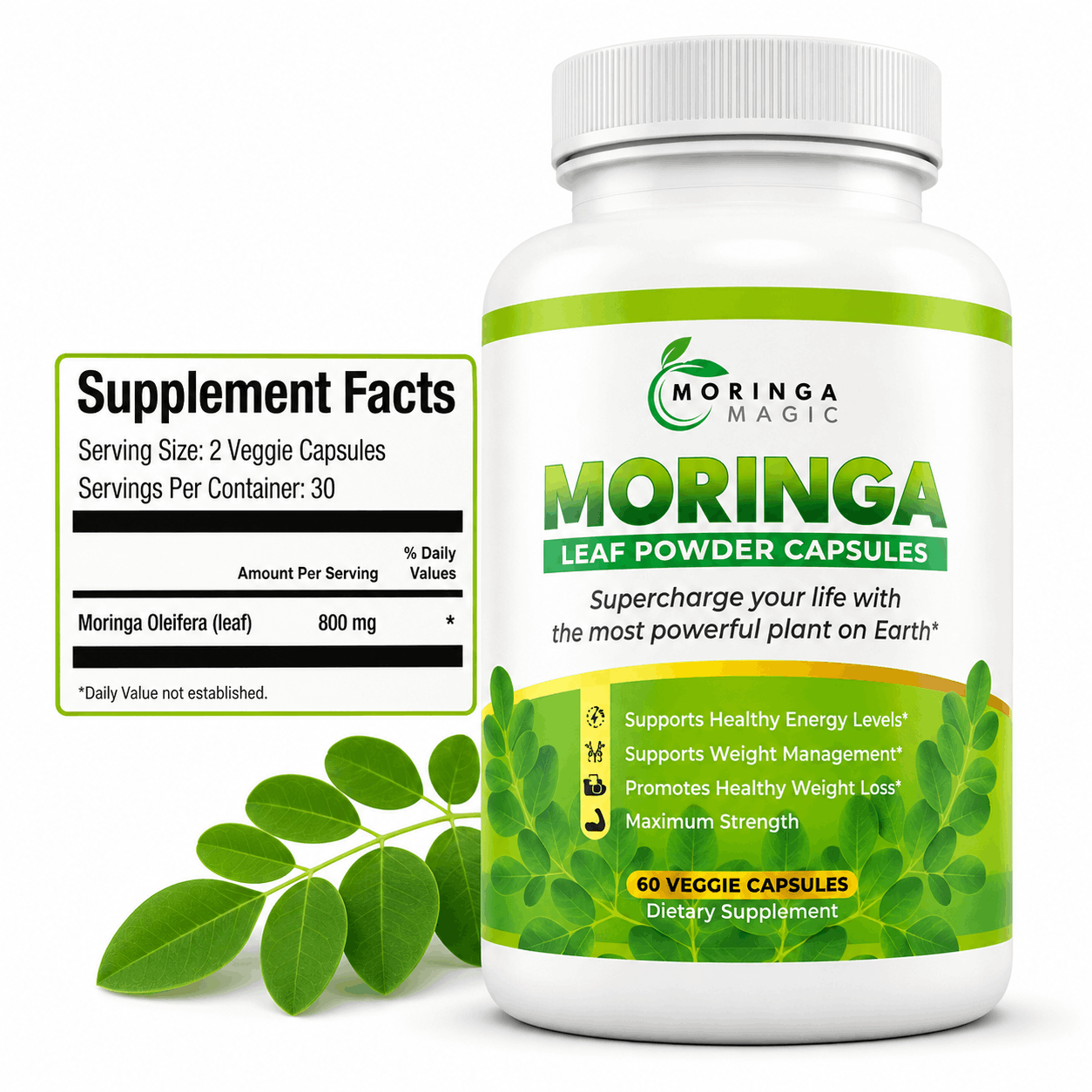 Moringa Magic ingredients
