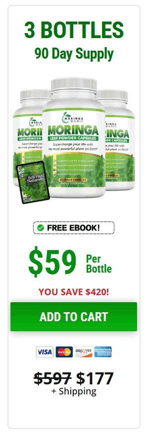 Moringa Magic - 3 Bottles
