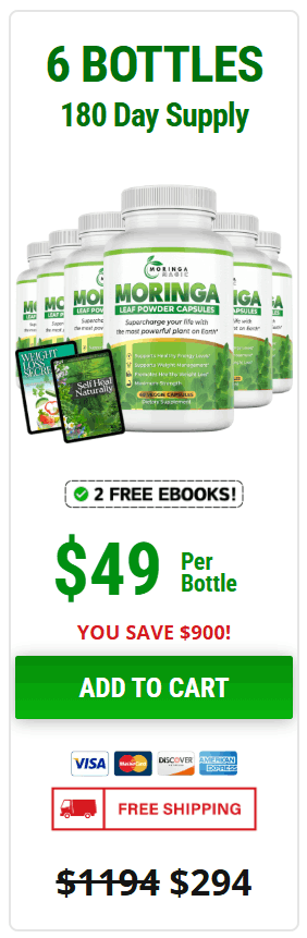 Moringa Magic buy now 6 bottles
